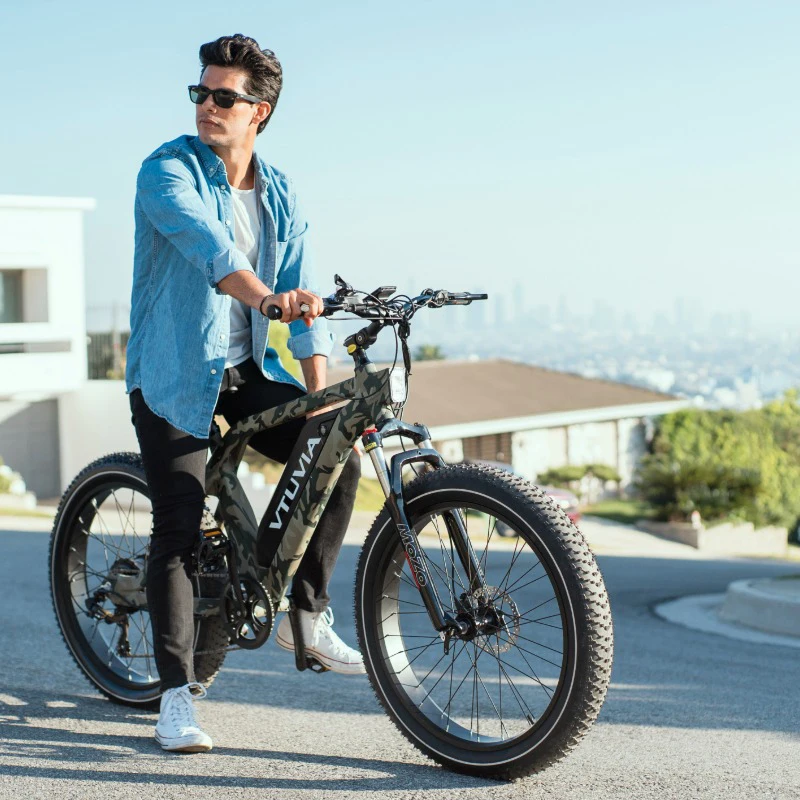 USA Eu Warehouse 250W 750w 36V 48v Lithium Battery Fat Tire Electric Mountain Bike Factory Ebike Bicycle For Adults