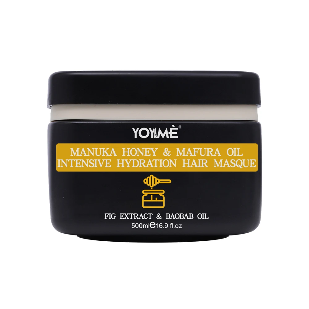 Private Label 500ml Manuka Honey Mafura Oil Intensive Hydration Hair Masque