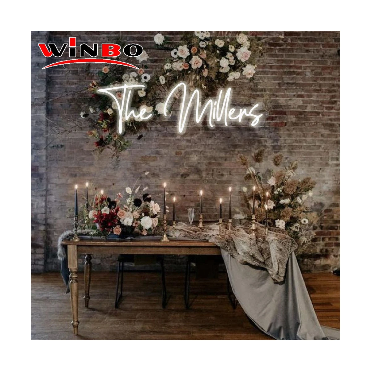 Hot Sale Led Neon Strip Light Wall Decor Rgb Led Light Photography Letters Drop Shipping Wall-Mounted Custom Neon Sign