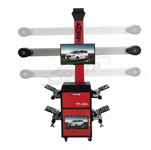 Factory price Auto tracking 3D wheel alignment machine Dual screen display Car wheel aligner equipment