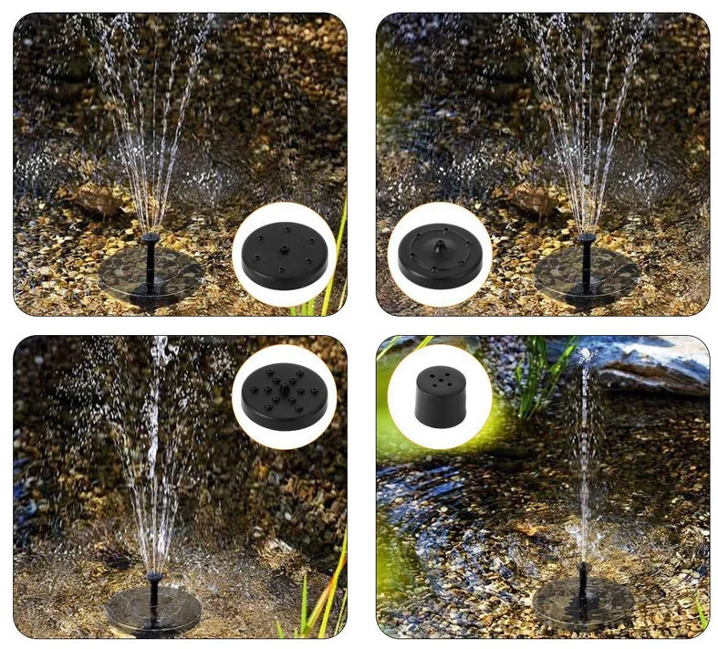 The latest garden ornament sump pump Water Fountain Pump Floating Garden Sprinklers