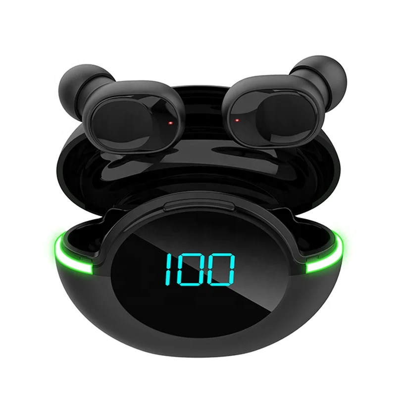 Y80 HIFI Wireless TWS Earbublack Gold Smart Mobile Phones Bluetooth Digital Display Earbuds Audifonos Gamer ABS Dynamic AAC JL