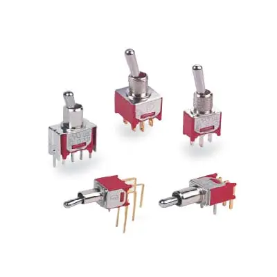 Mass Customization Miniature Waterproof 25 Amp Toggle Switch 16mm Toggle Switch