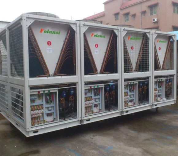 66.2kw  Modular Air cooling modular chiller  Modular air source heat pump air to water heat pump heat pump water chiller