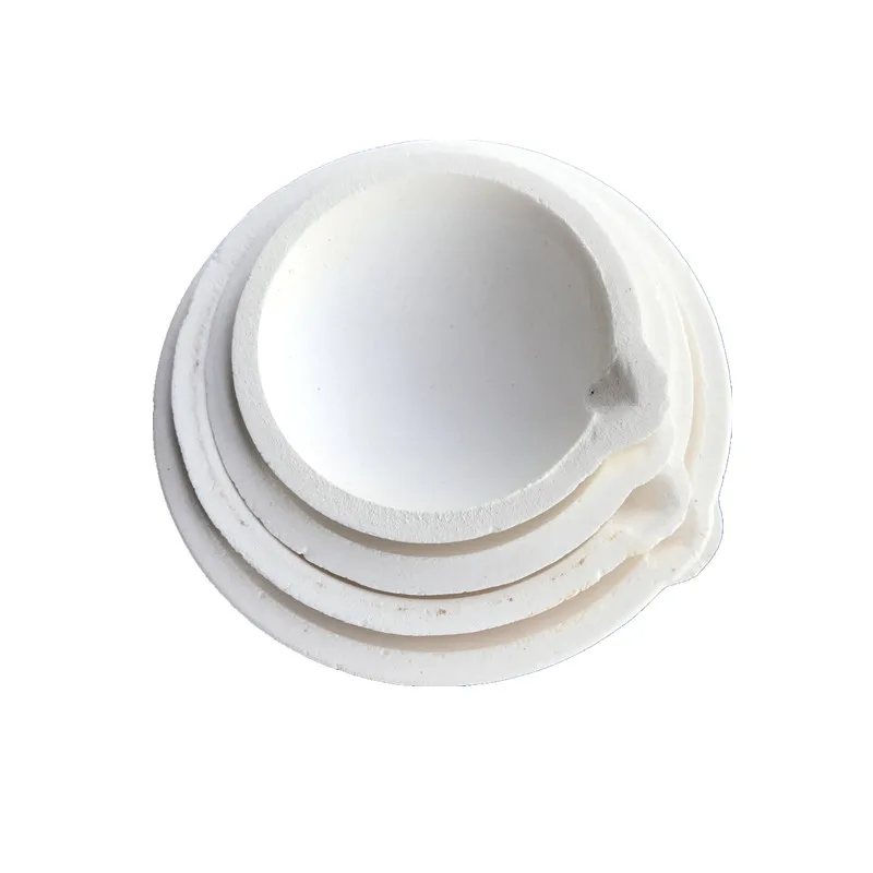 Высококачественная кварцевая керамическая чаша для тигеля для плавки золота по оптовой цене