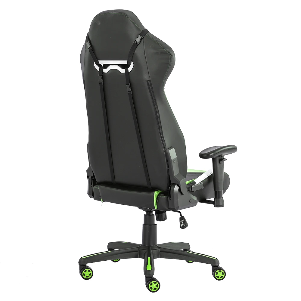 Hot Sales PU Leather Heavy Duty Adjustable Rocking Office Style Green Gaming Chair