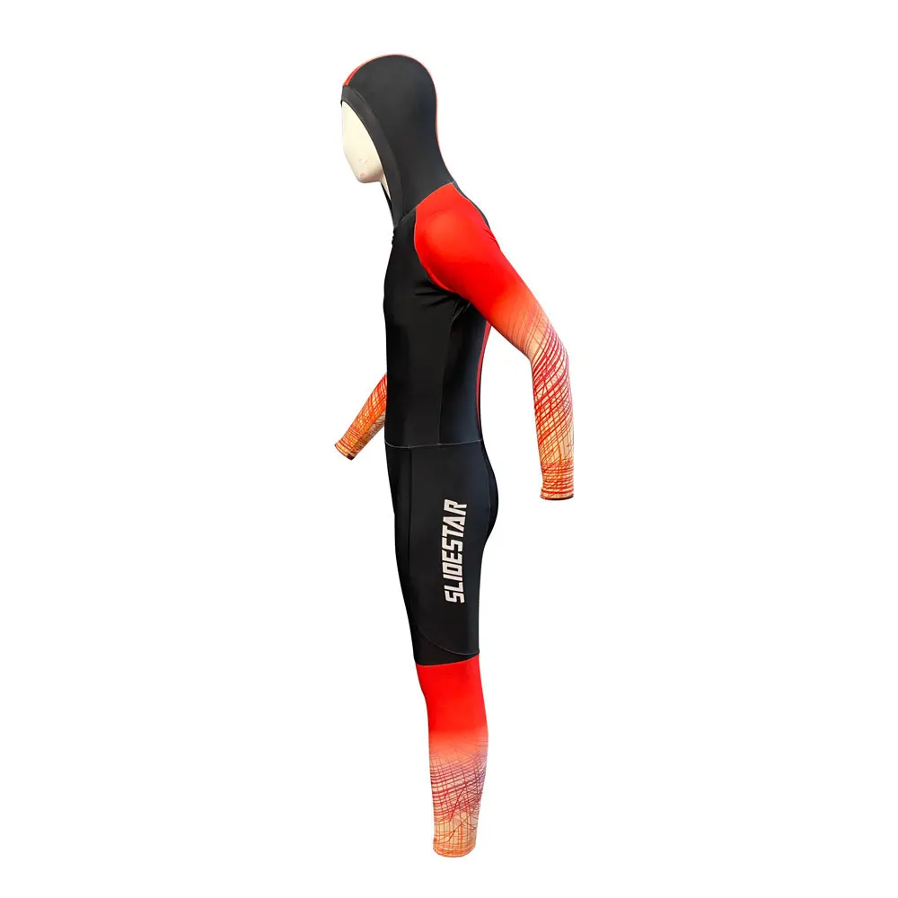 Breathable Skate Uniforms Long Ice Speed Skating Skin Suit