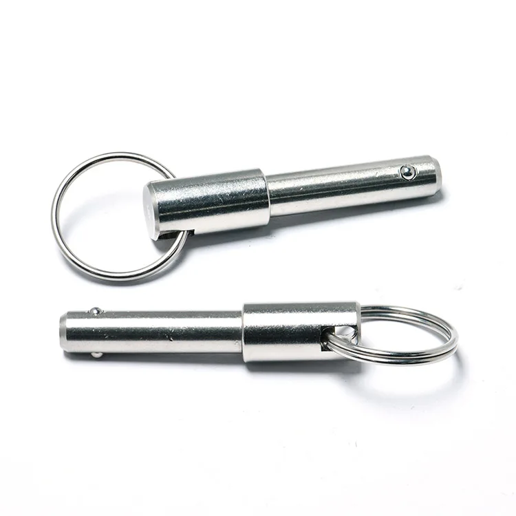 Stainless Steel Metric Inch Size Customizable Headed Open End Quick Release Ball Lock Pin