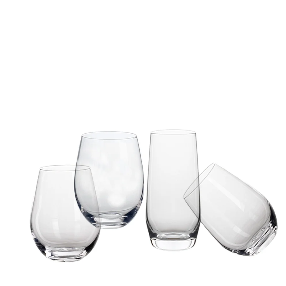 Персонализированные стеклянные стаканы для вина без стаканов