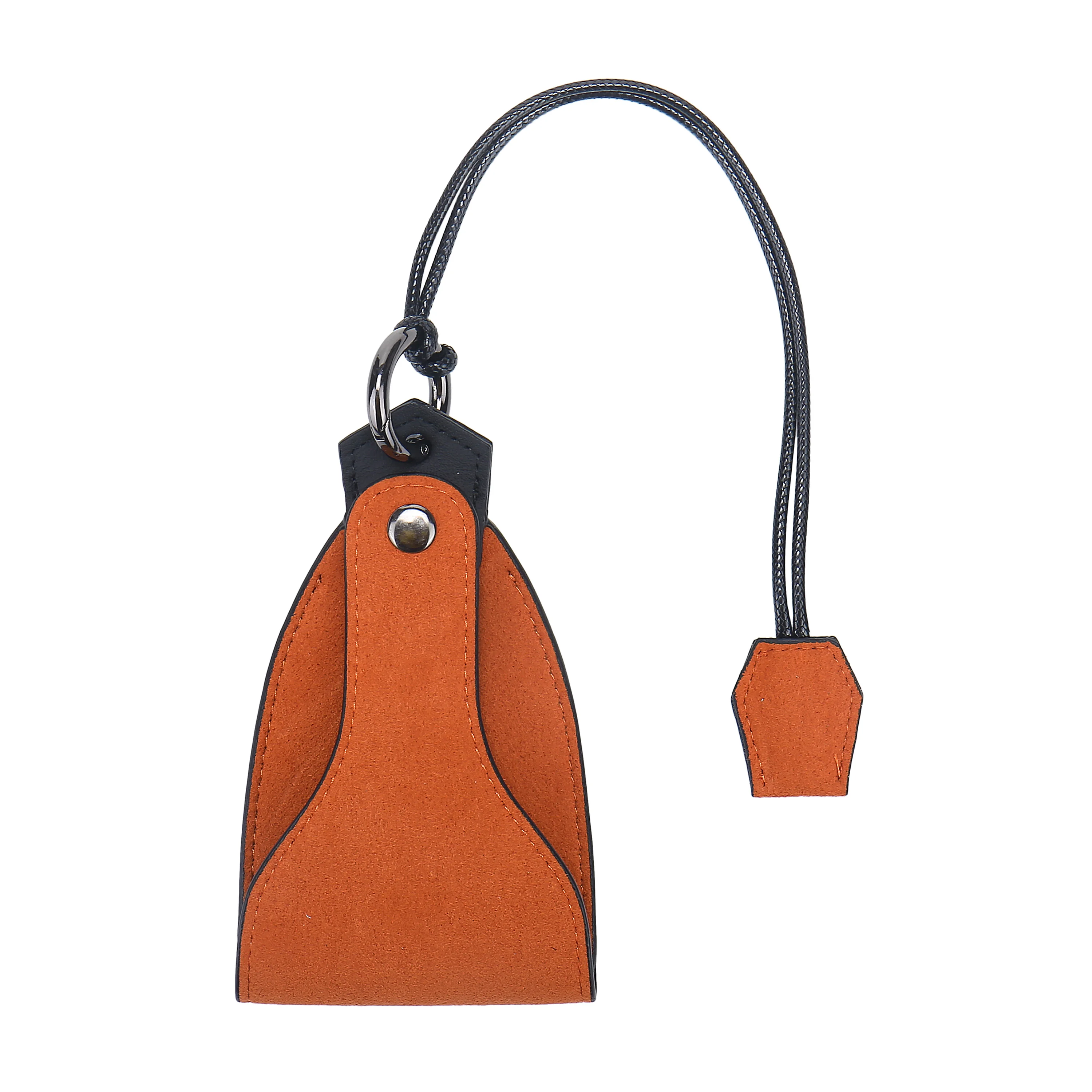 Guangzhou Rfid Matted Fabric Leather Car Folding Key Case Cover Manufacturer For Toyota Camry Car Key Cover