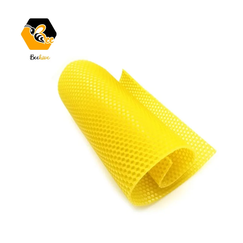 Beekeeping Tools Natural Apiary Beekeeping Langstroth Beeswax Foundation Sheet Beeswax Honeycomb Base Beehive Frame Wax Slice