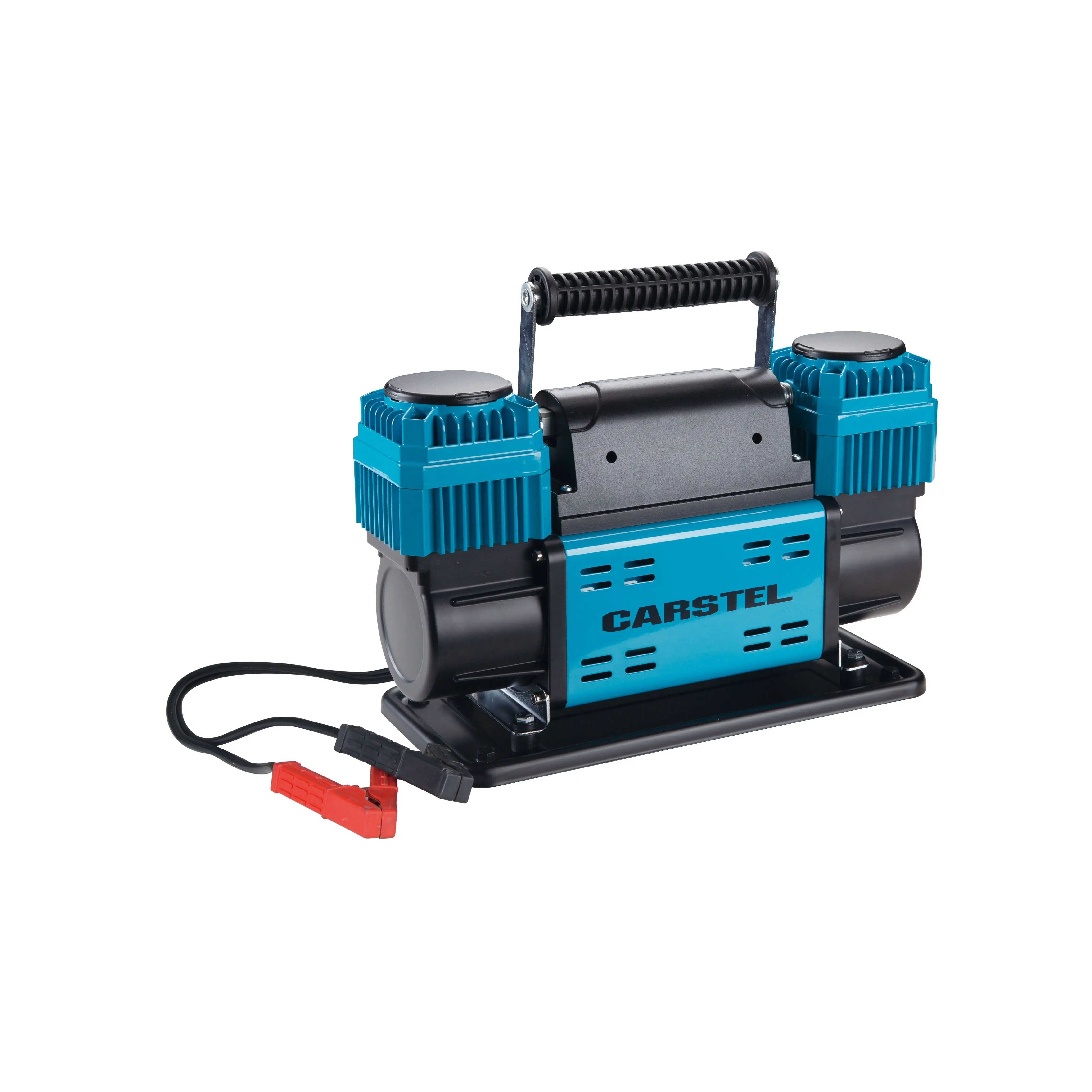 Factory Car Tire Inflator Portable Air Pump Air Compressor Dual Cylinder Steel 12V DC Tyre Inflator for Car 120 Psi