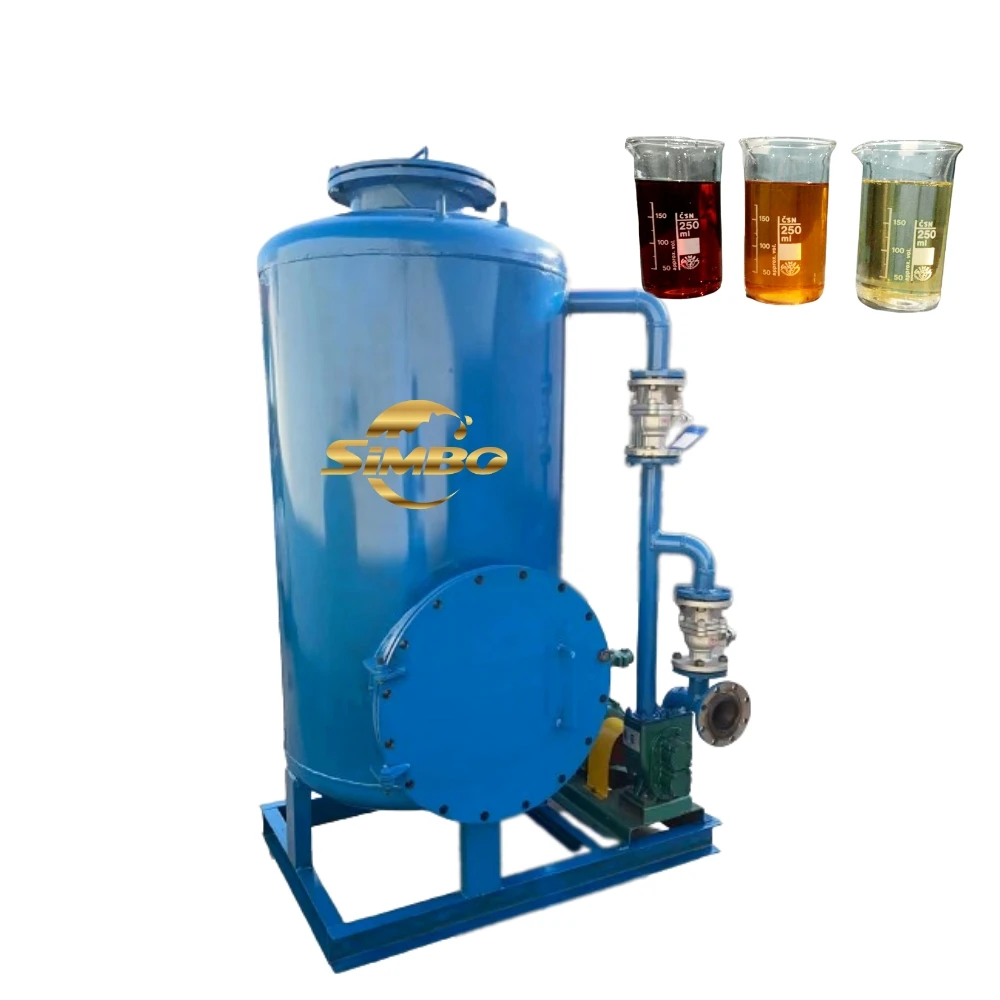 filtering equipment industrial  pressure oil filter recycling machine used oil filter machine