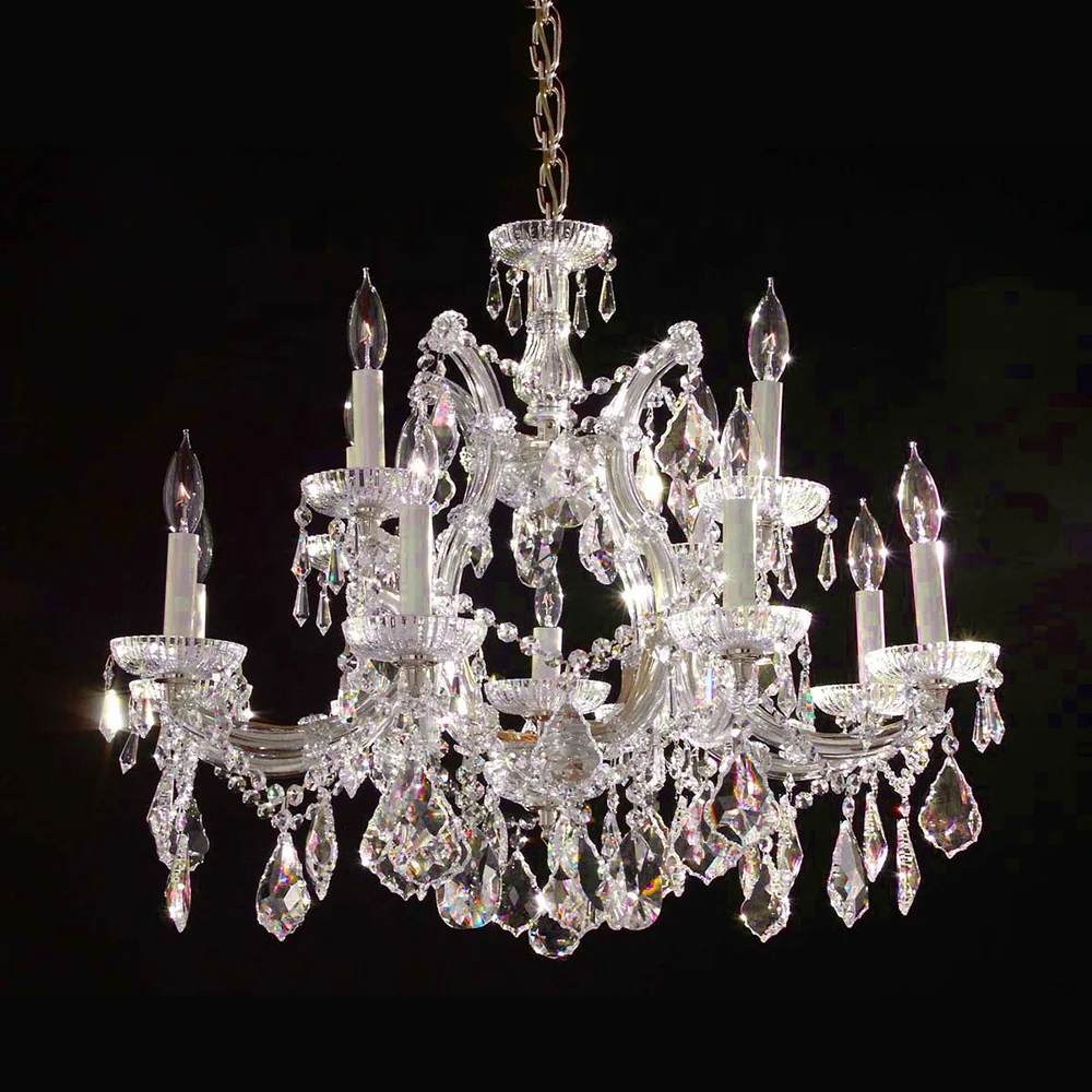 
middle size baraccat chandelier glass chandelier luxurious for home wedding lustr aranya kattokruunu luster 