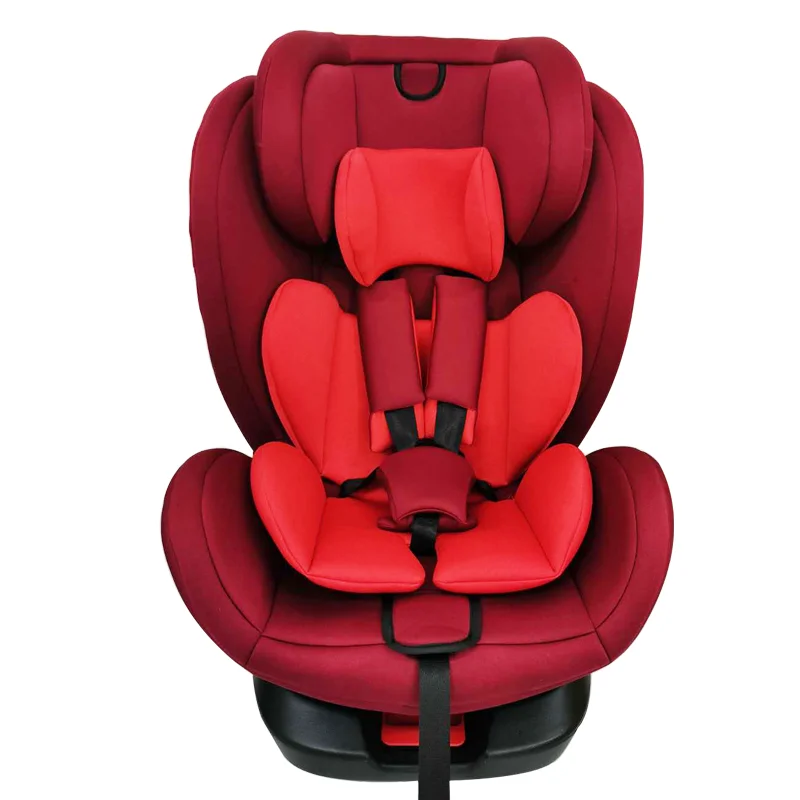 Детская одежда на возраст от 0 до 12 лет 360, вращается, хорошо передовые качество Детские автокресла страховочные ремни с ECE R44 / 04 постановления, красный цвет