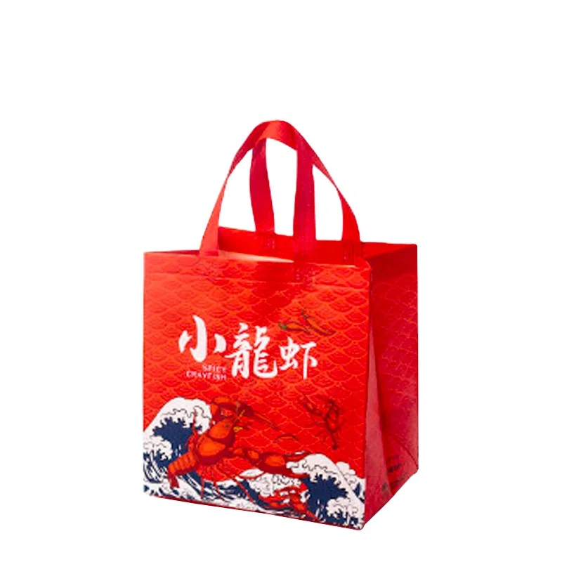  printing custom non woven takeaway advertising shopping tote