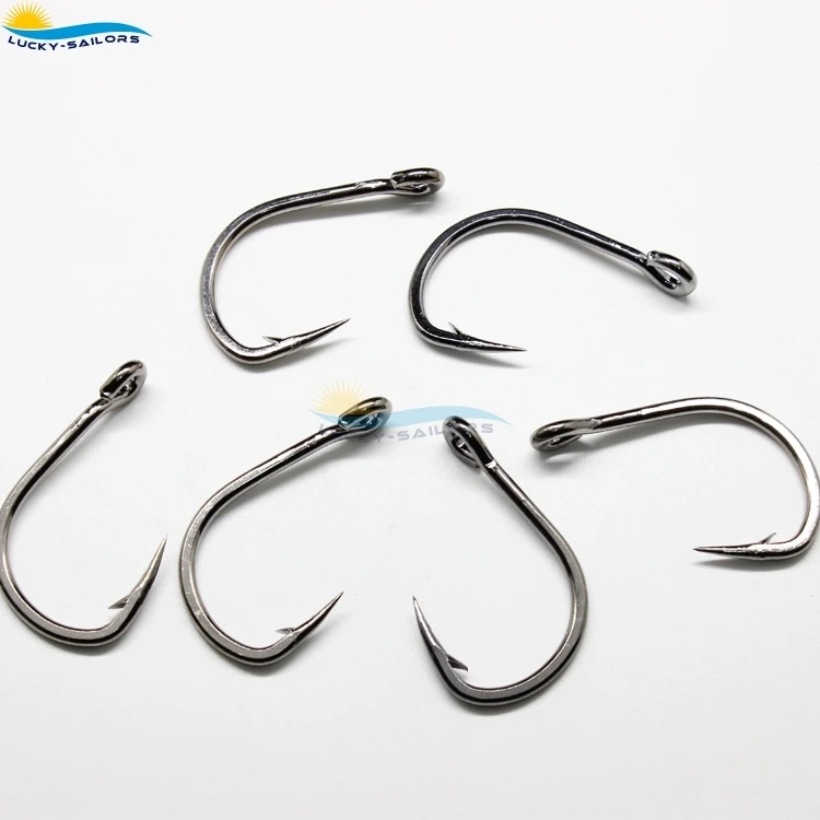 Stainless Fishing Shark Hook, Saltwater Tuna Fish Hook Big Game Jigs Fishhooks