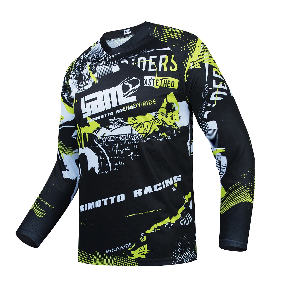 2021 Latest Quick Dry Full Sleeve Jersey Motocross Cycling Jersey Mountain Bike Shirts Cycling Clothes for Men