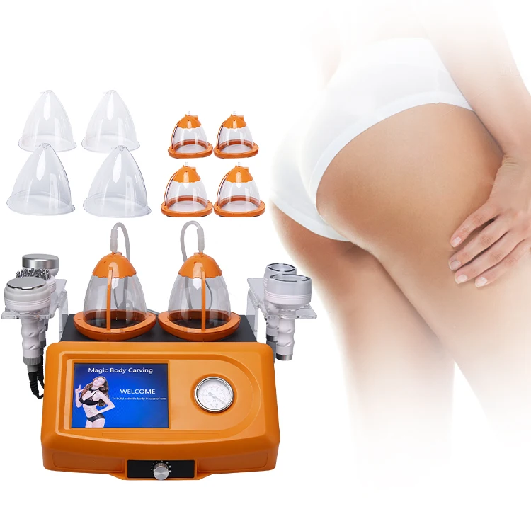 women breast enlargement microcurrent vacuum therapy ultrasonic cavitation radio frequency machine