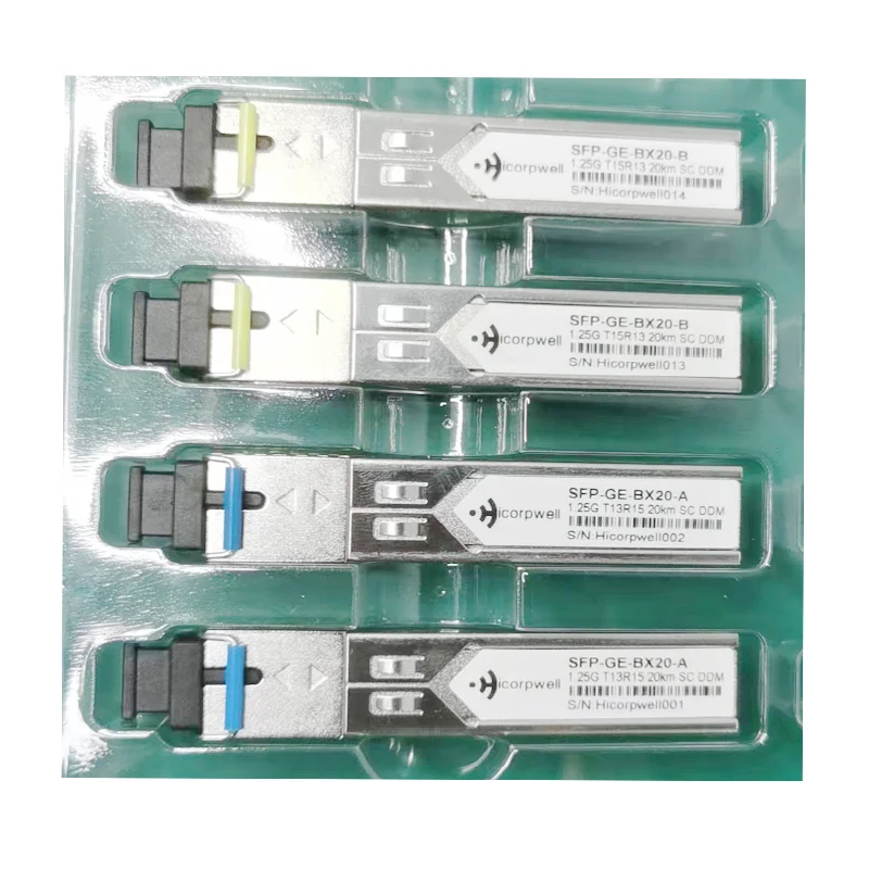 10GBase-SR SFP+ Transceiver, SFP 1270nm/1330nm SingleMode LC Module  up to 10KM Compatible with Ciscoi ,Netgear,D-Link and More