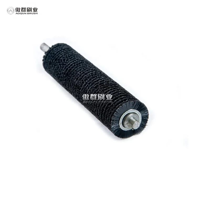 Industrial Tomato Cleaning Fruit Washing Machine Nylon Round Rotating Cylinder Spiral Cleaning Brushes