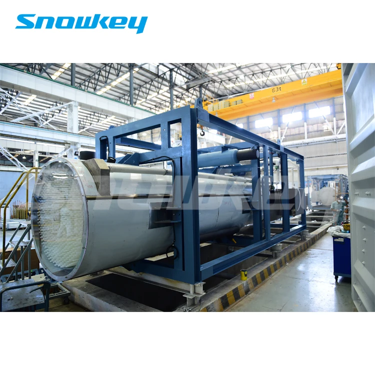 
Snowkey tube ice making machine with stainless steel evaporator 