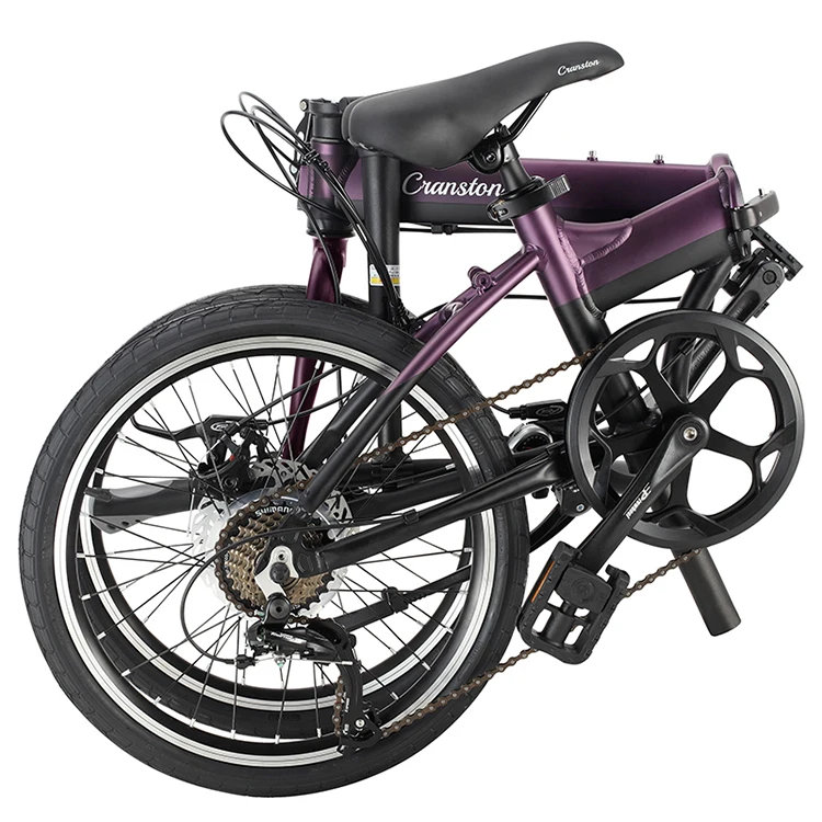 Aluminum Frame Folding Bike 20-Inch Wheels 7-Speed  Cranston  Lightweight aluminum alloy bicycle