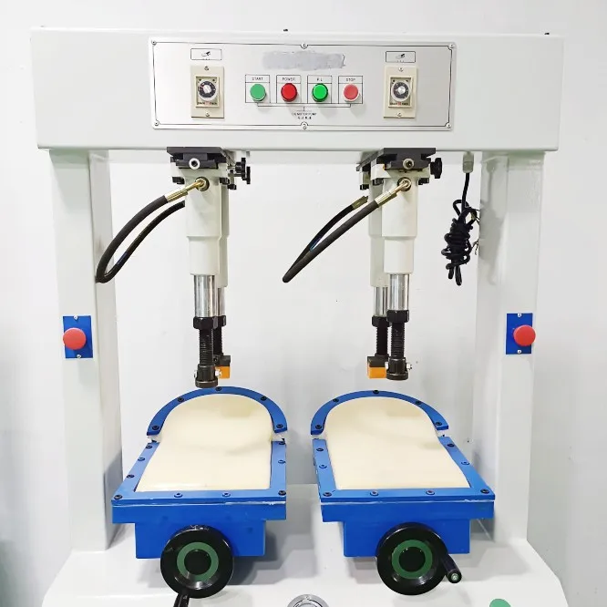 shoe sole attaching press machine for making shoes double cylinder hydraulic sole pressing machine
