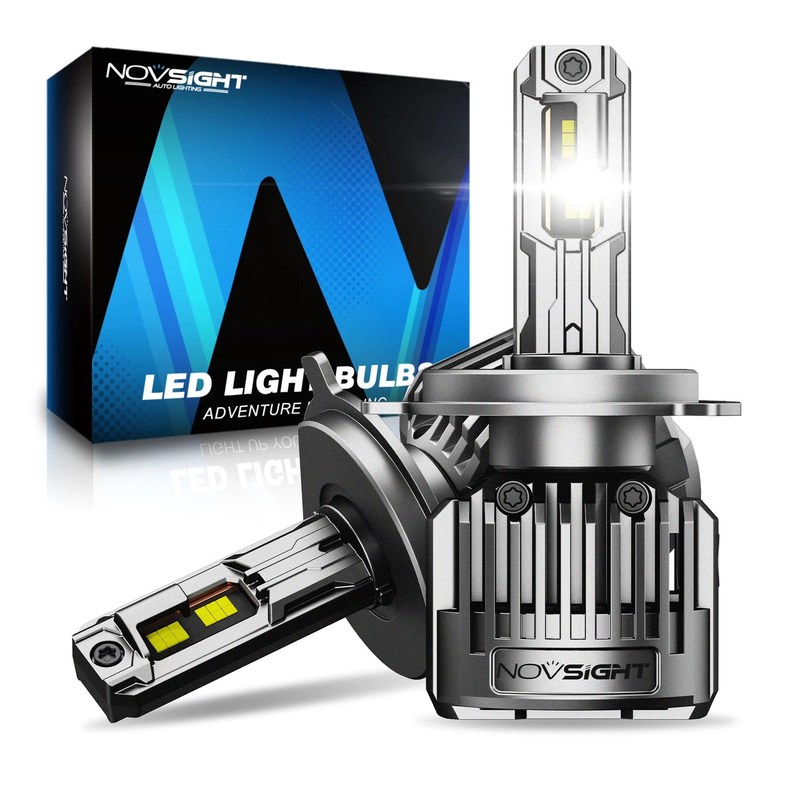 Новсити супер яркий 180 Вт Luz Led H4 36000lm Авто светодиодные фары 9006 9005 H7 H11 лампы