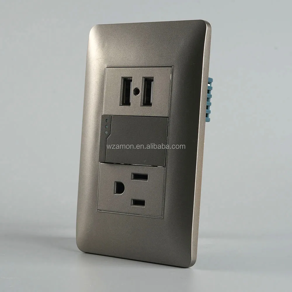 Multi-function American Standard 1/2/3 Gang Home Electrical House Wall Socket Switch