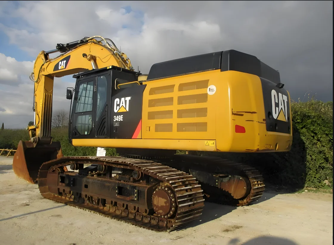 Лидер продаж большой тяжелый экскаватор 50 тонн гусеничный Cat 349d CAT349D