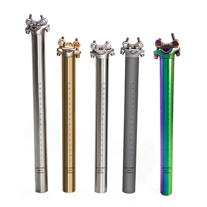 titanium seatpost 27.2 bike seatpost in bicycle seat post custom seatpost for road bike