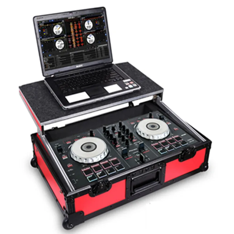 hot selling Customized Ultimate workstation mixer Rack Flight Case with drawer