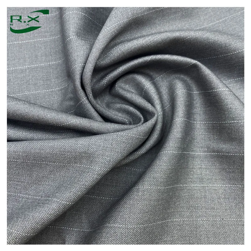 Custom Wholesale High Quality Discount Price Tr Four-sided Elastic Fabric Woven Tr Suiting Fabric for Men Tr Fabric for Men