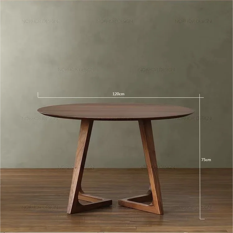 All-wood Manufacturing Imported OAK Processing Hollow Molding New Chinese Style Solid Wood Dining Table