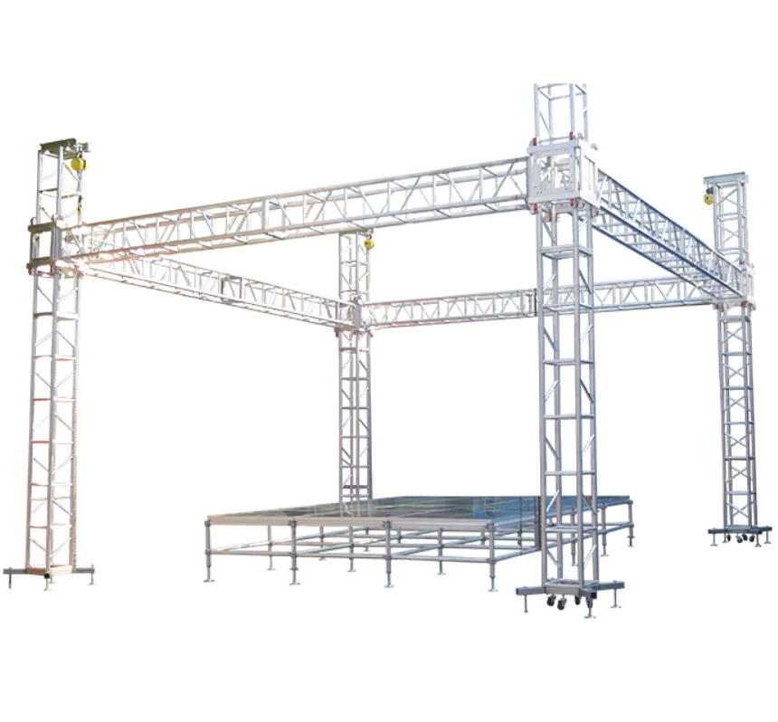 Детали для сборки алюминиевой осветительной фермы G34 290x290x500