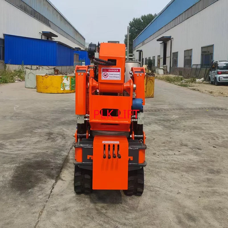 Crawler Telescopic Cranes Diesel 5-Section Hydraulic Hoist with 360 Slew