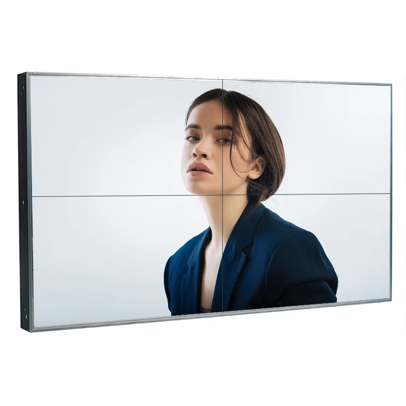 46 49 55 inch FHD publicity pop-up advertising display screen lcd DID splicing video wall