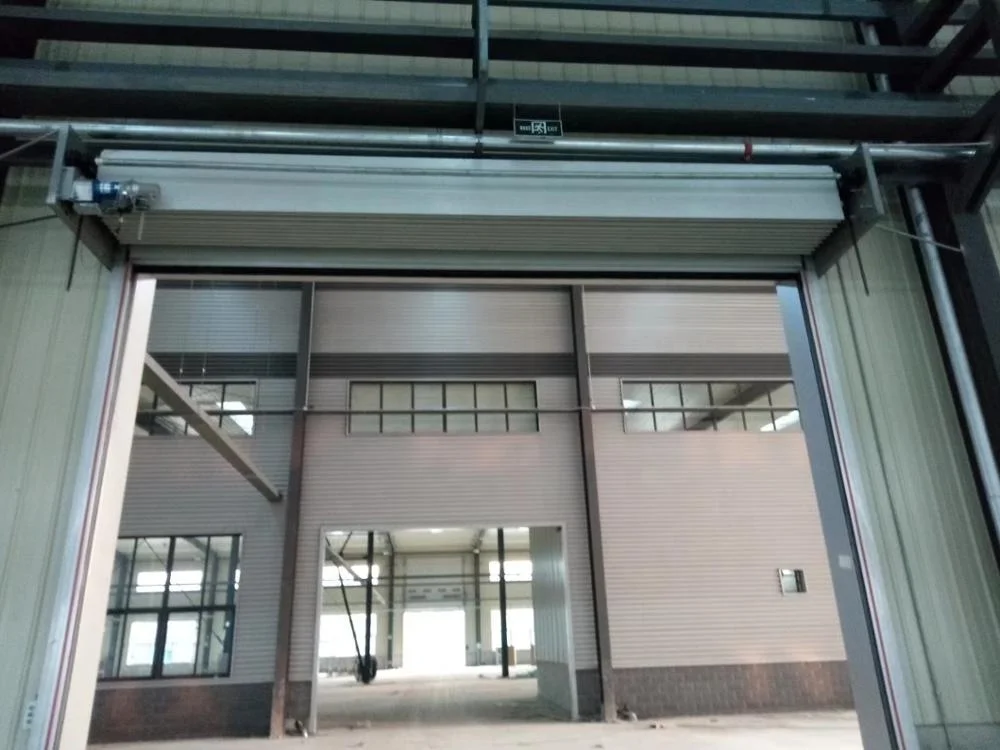 China Manufacturer High Design Aluminum Steel Stacking Door Aytomatic Safe Door