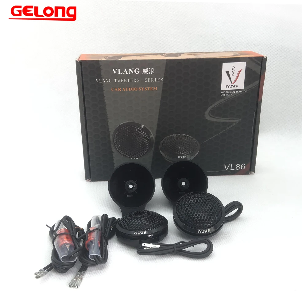 gelong  standing car tweeter 150W 55mm Car Audio Speaker SILK Dome Tweeter for High Pitch Loudspeaker Frequency Components Mini