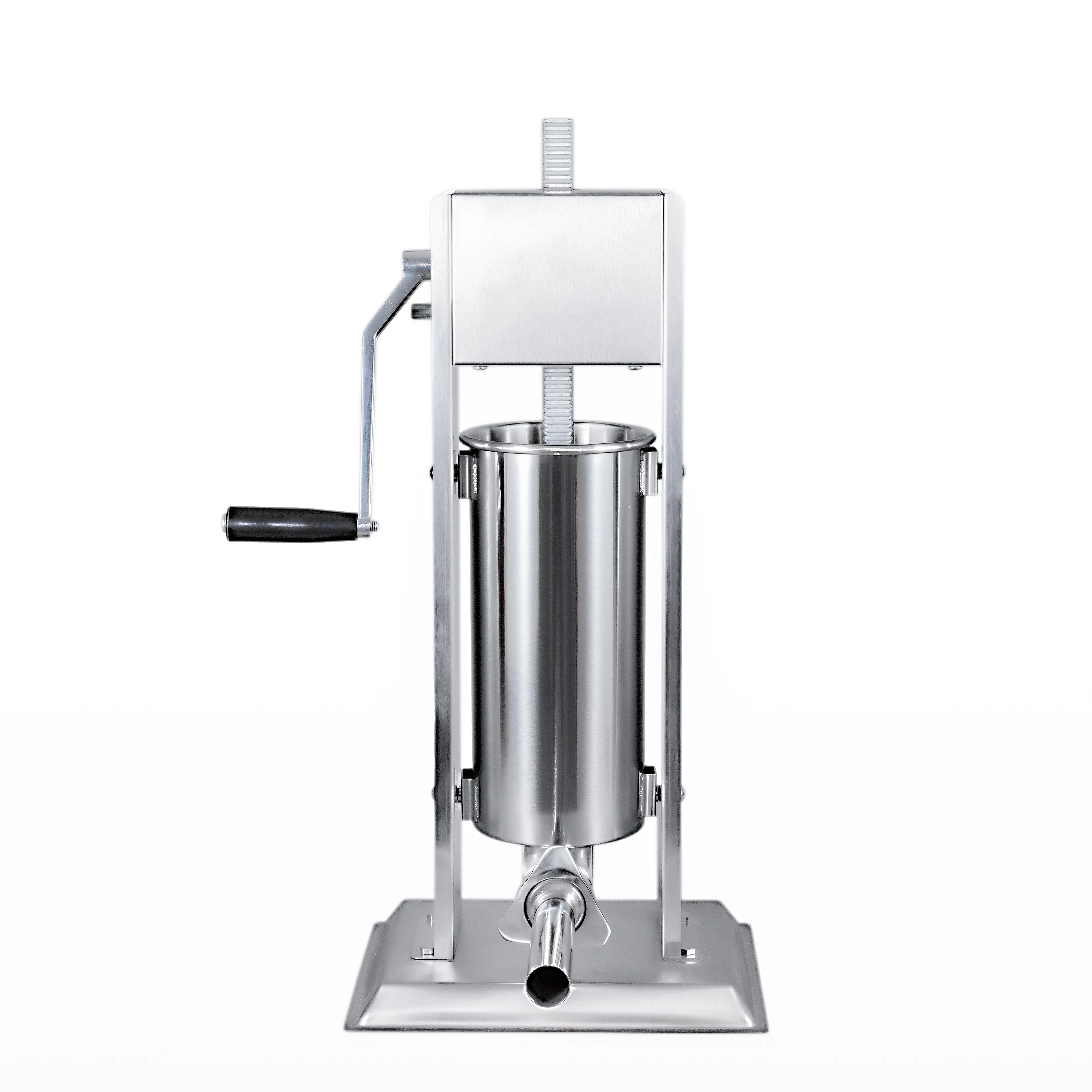High efficiency 5L manual 201 and 304 stainless steel sausage filling machine