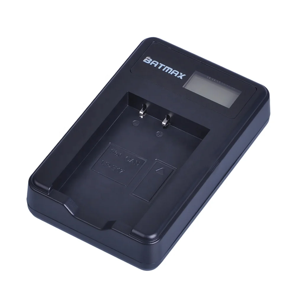 BATMAX FACTORY LPE17 LP E17 LP-E17 LCD USB Charger for Canon EOS M3 M6 200D 750D 800D 8000D 760D T6i T6s Kiss X8i X9i M3 M5 M6