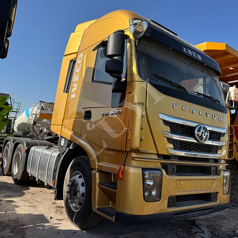 Тягач Ivec0 c500 Hongyan Genlyon 6x4 4x2 тягач 520 л.с. с новой центральной осью шасси