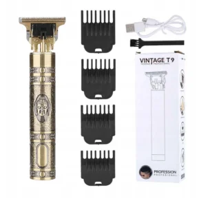 High Quality rechargeable Men Hairstyle Hair trimmer T Blade Power Beard Professional rechargeable Barber Hair Trimmer