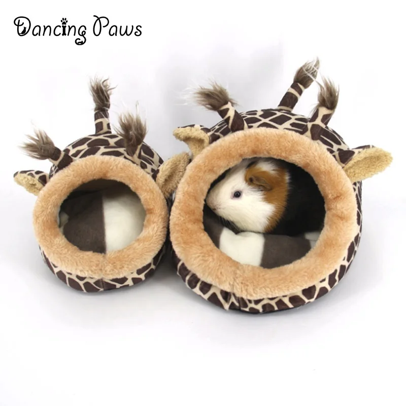 Удобный плюшевый хомяк свинья форма животных аксессуары для кровати клетки домик-Ежик из Шиншиллы