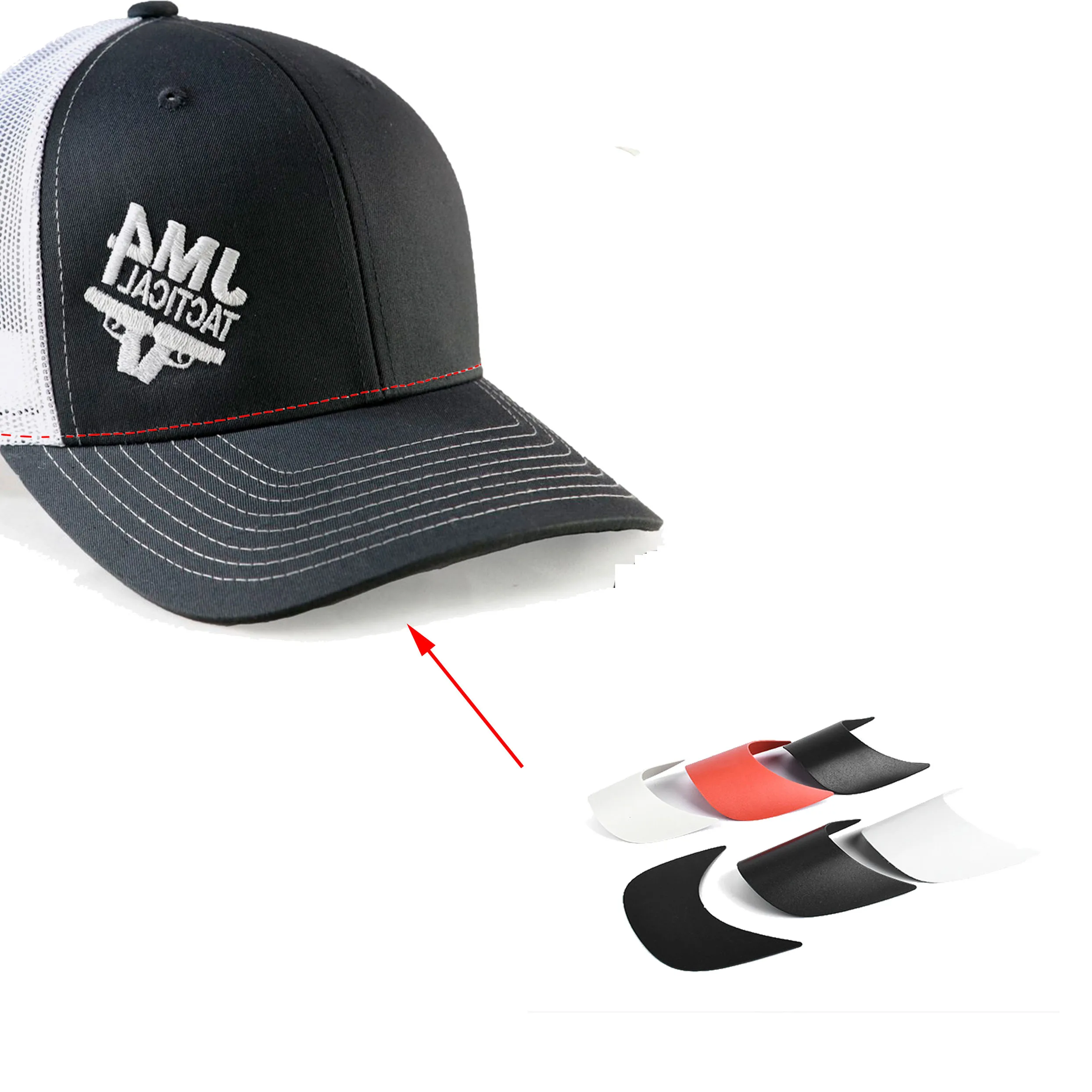 Good Economic Black Mesh Cap visor