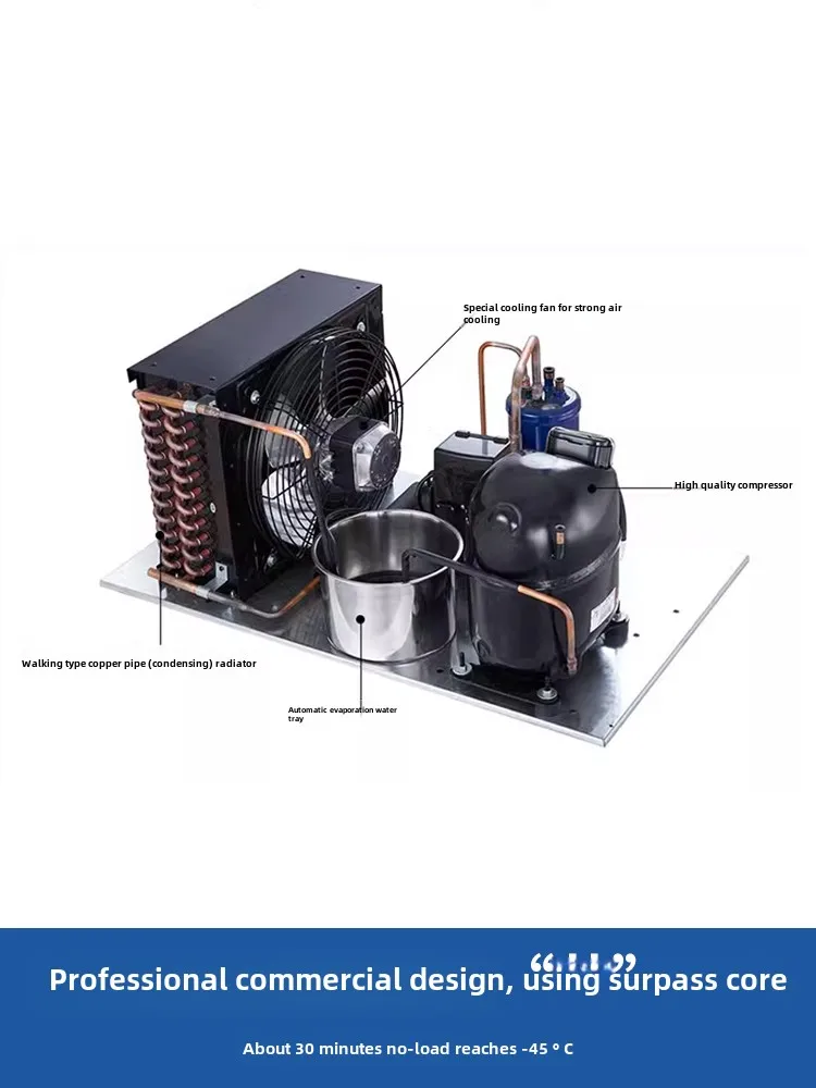 Commercial Blast Freezer Cold Cabinet Air-Cooled Quick-Frozen Cooking Equipment Steamed Buns Seafood Refrigerator