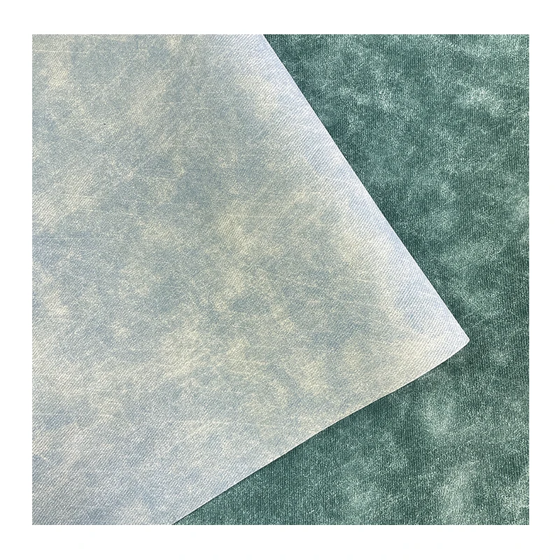 12X24 Denim Pattern Laserable Pu Leather Sheets For Laser Engraving With Gray Backing