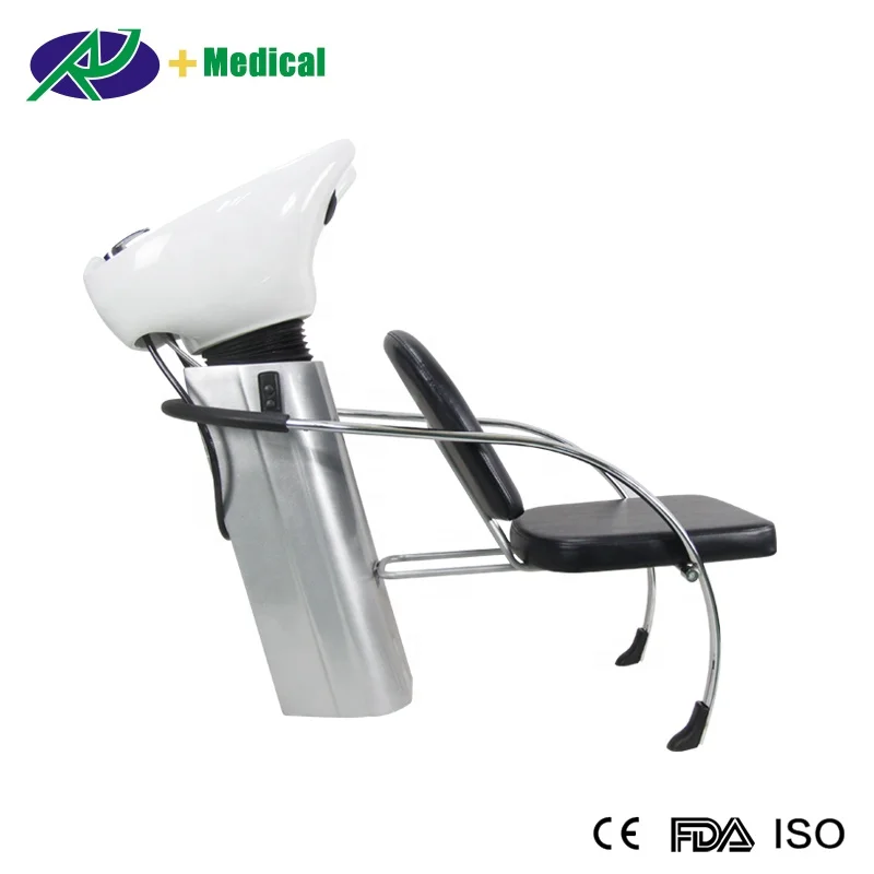 Chrome plating anti-rusty basin chair salon shampoo chair for head massage RJ-9207