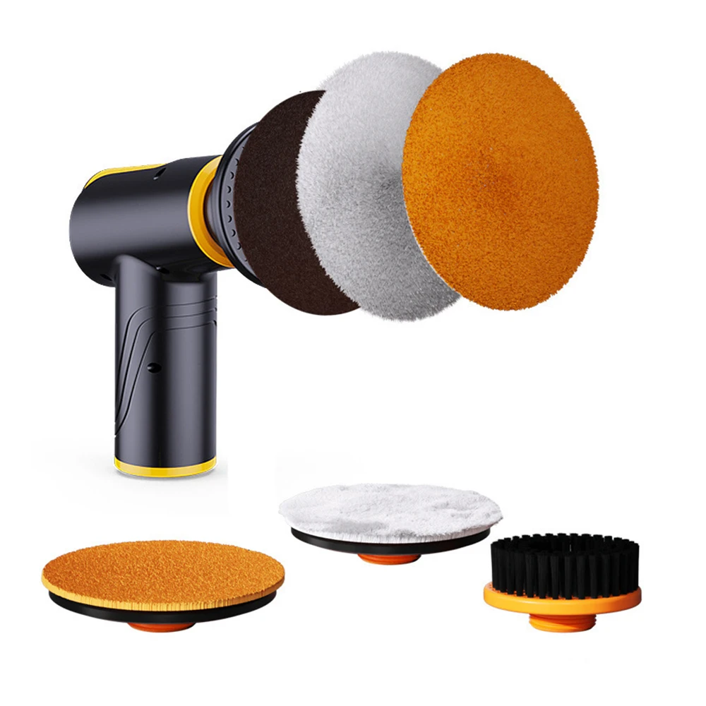 variable 2 speeds rechargeable battery car polisher car body repair maintenance sofa PU waxing equipment for car and home